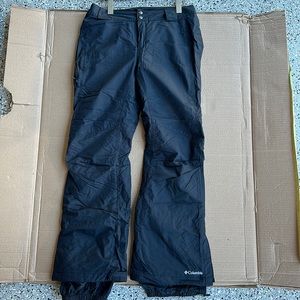 Columbia black ski pants